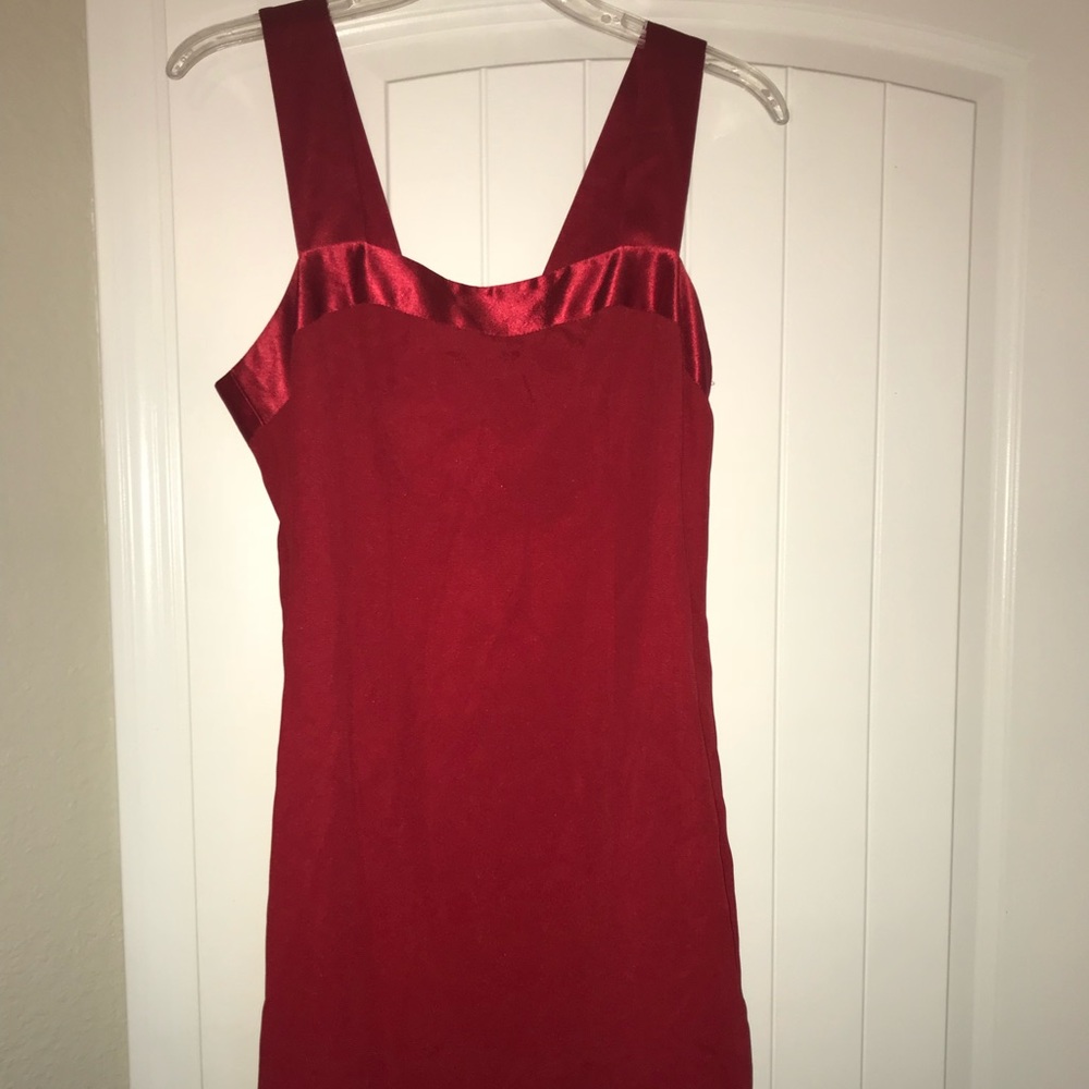 Vintage Nanette Lepore red cocktail dress, size 8